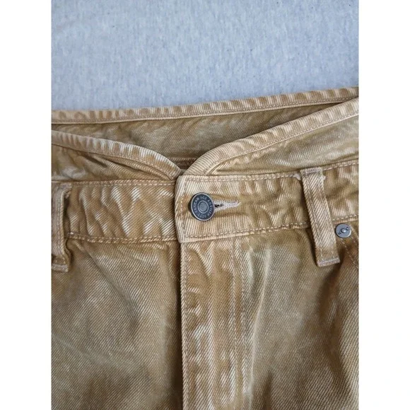 Kancan Jeans 11 / 29 Baggy Taper Relaxed Acid Wash High Rise Grunge Indie New - Picture 8 of 14